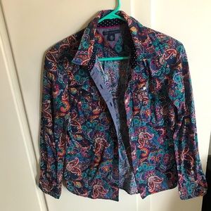 Tommy Hilfiger Paisley Button Down